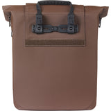 Basil shopper city mik hooks 14-16l vegan leather bruin