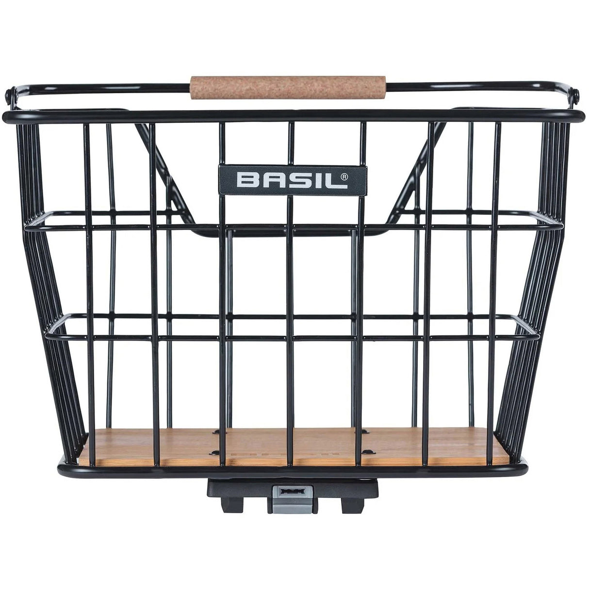 Basil fietsmand nordland mik 23 liter 23 x 33 x 19 cm voor- en of achterop zwart bruin
