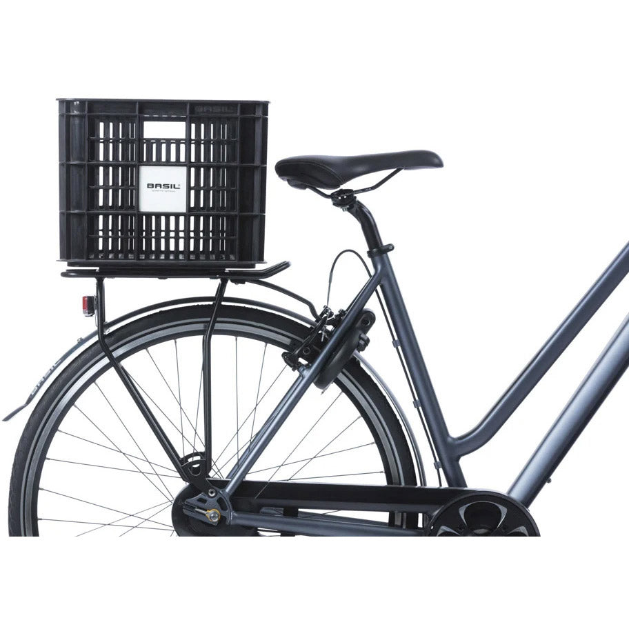 Basil krat groot 40l mik zwart gerecycled