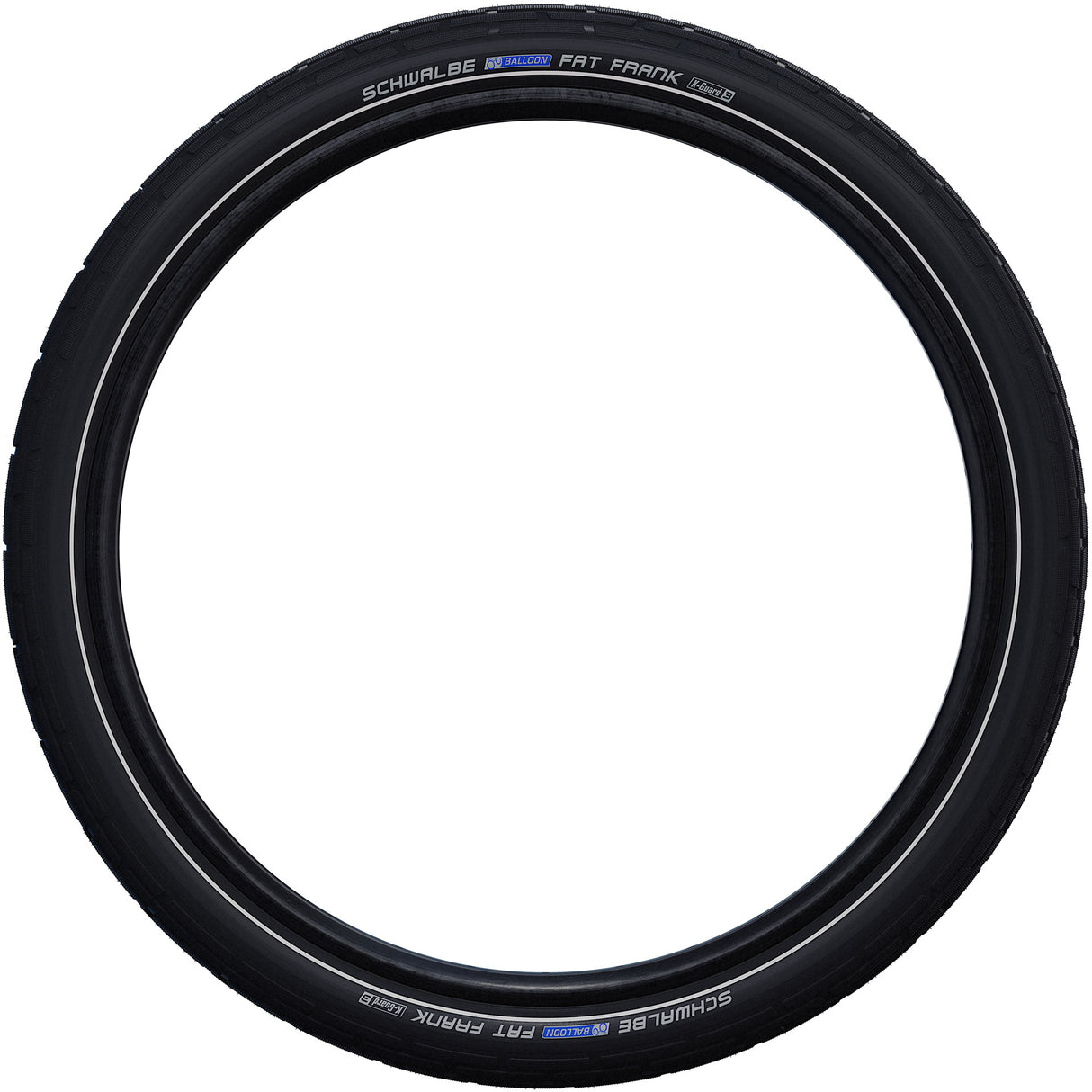 Continental schwalbe draadband fat frank active 50-622 +r zwart