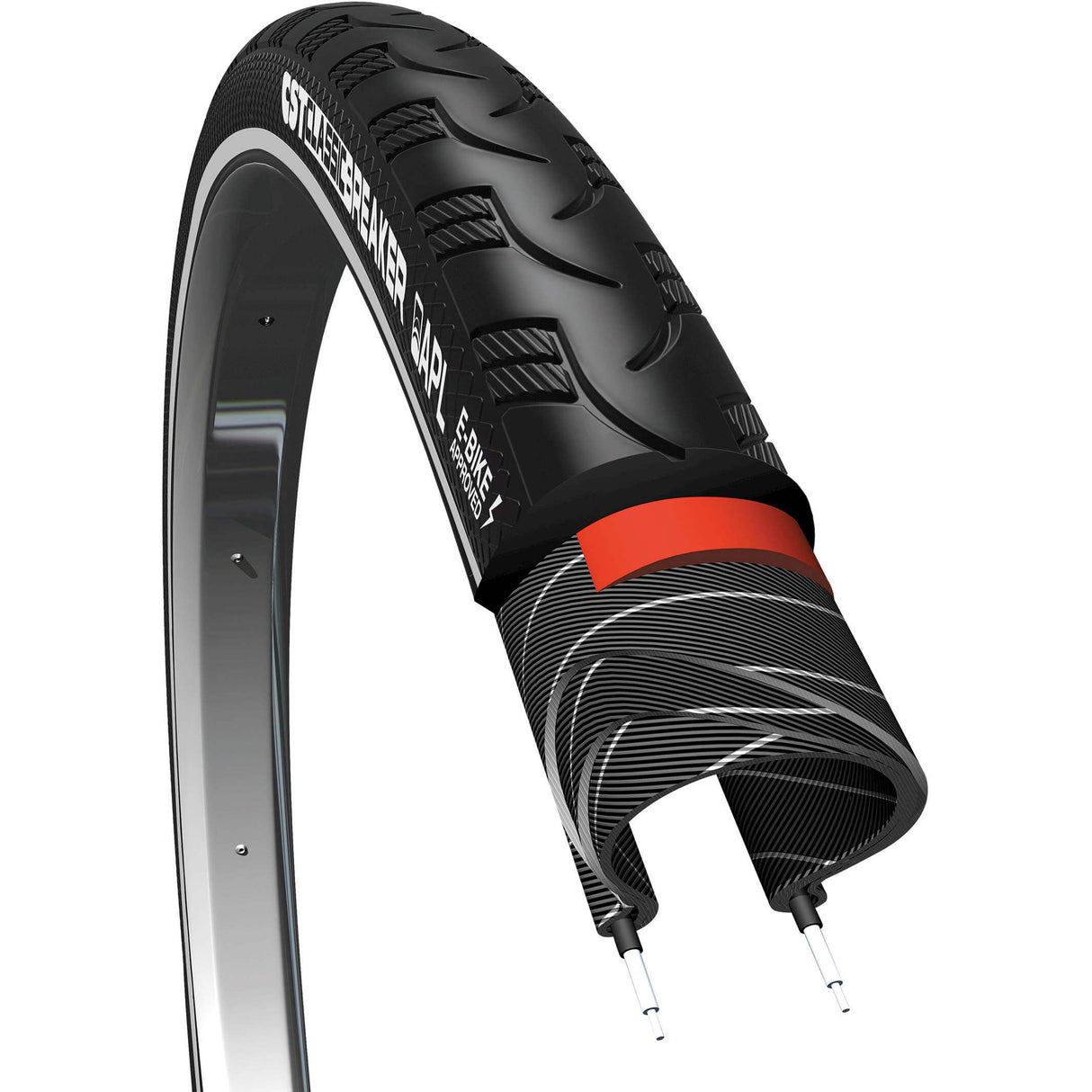Cst buitenband 26x1.75 (47-559) classic breaker zwart 720150