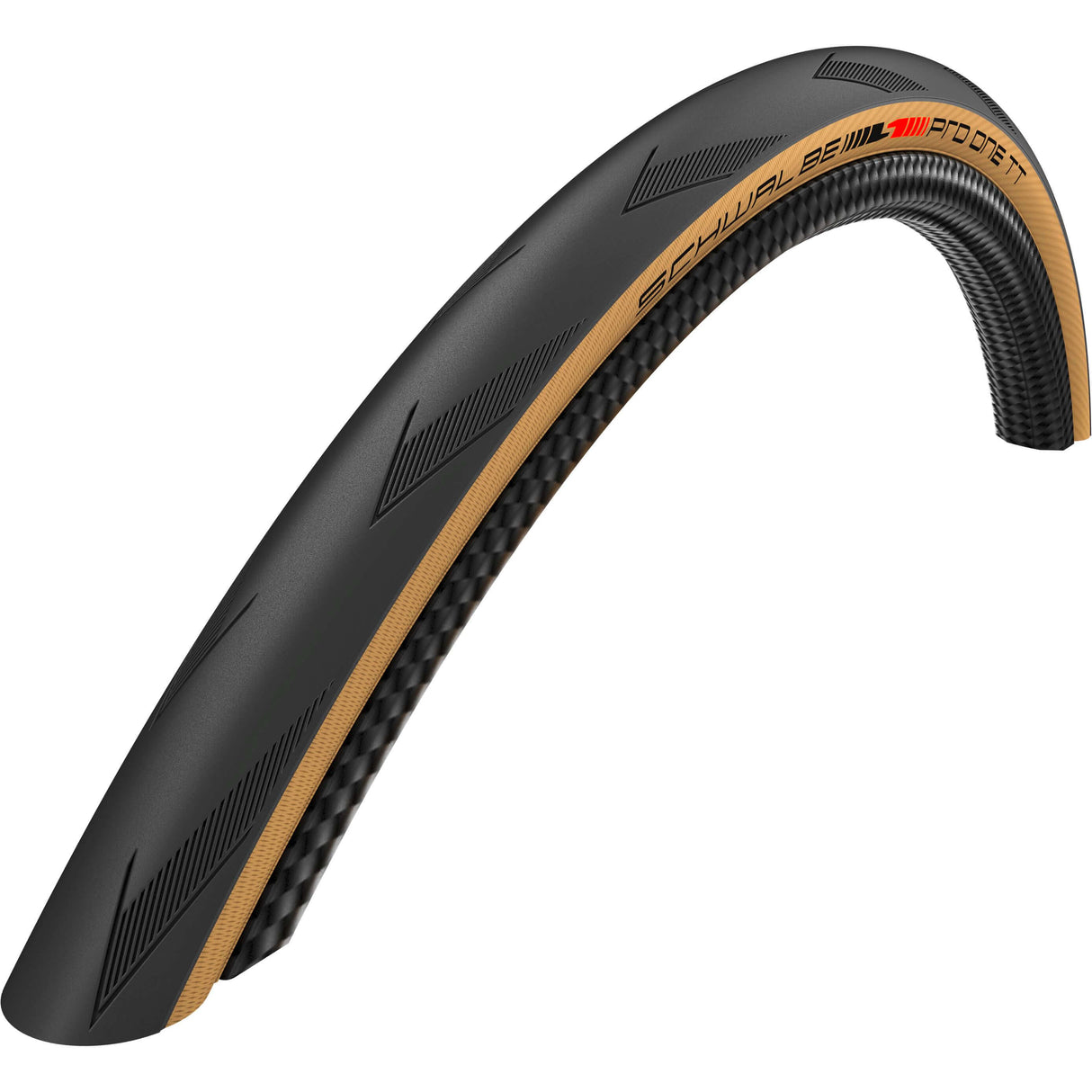 Schwalbe Buitenband One TT TLE 28 inch (28-622) zwart beige