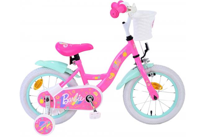 Barbie kinderfiets - meisjes - 14 inch - roze