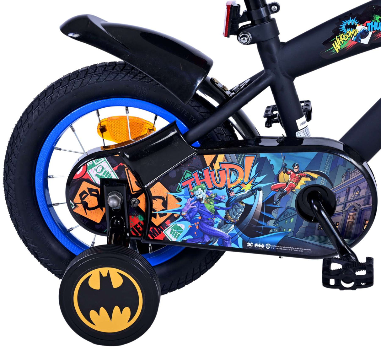 Batman Kinderfiets Jongens 12 inch Zwart