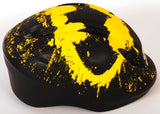 skate fietshelm Batman juniGoud 52-56 cm zwart geel