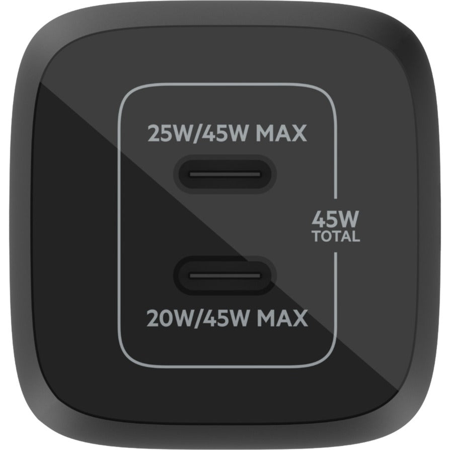 Belkin BOOSTCHARGE PRO 2-poorts USB-C GaN-wandlader met P