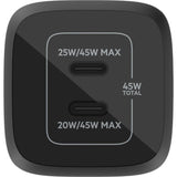 Belkin BOOSTCHARGE PRO 2-poorts USB-C GaN-wandlader met P