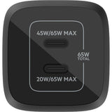 Belkin BOOSTCHARGE PRO 2-poorts USB-C GaN-wandlader met P