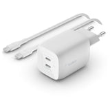 Belkin BoostCharge 2-poorts USB-C GaN-wandlader met P
