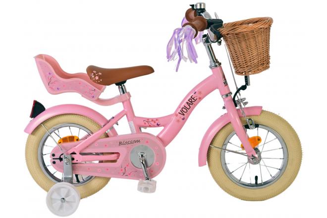 Volare blossom kinderfiets - meisjes - 12 inch - roze