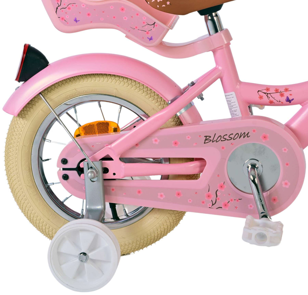 Volare blossom kinderfiets - meisjes - 12 inch - roze