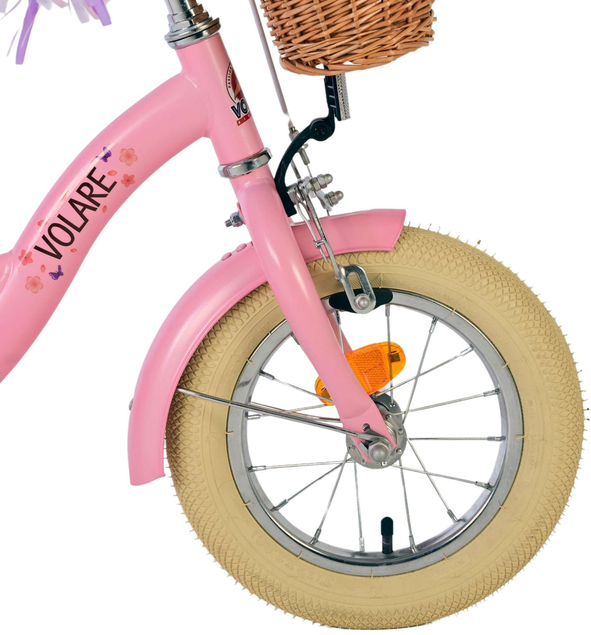 Volare blossom kinderfiets - meisjes - 12 inch - roze
