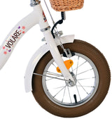 Volare bloesem kinderfiets - meisjes - 12 inch - wit