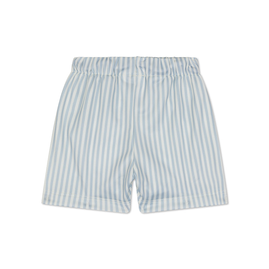 Blue stripes | blauw witte uv zwemboxer jongens