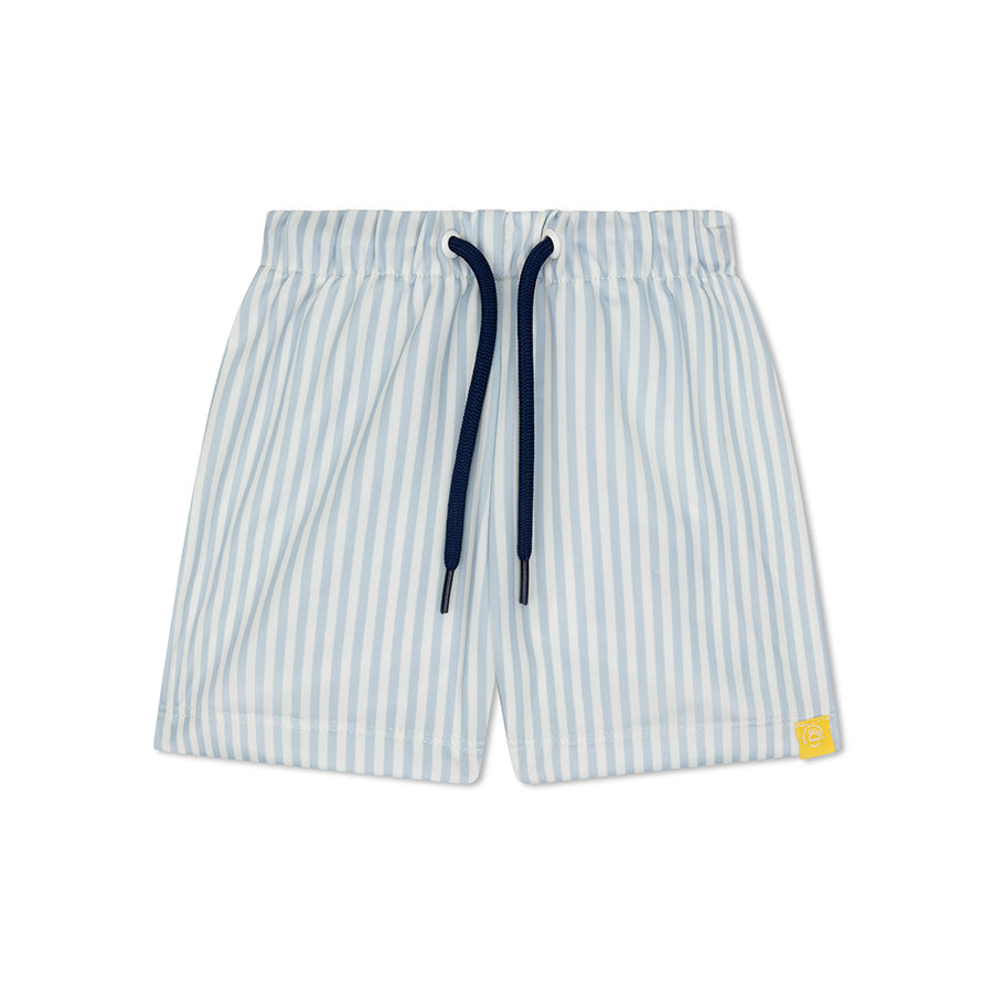 Blue stripes | blauw witte uv zwemboxer jongens