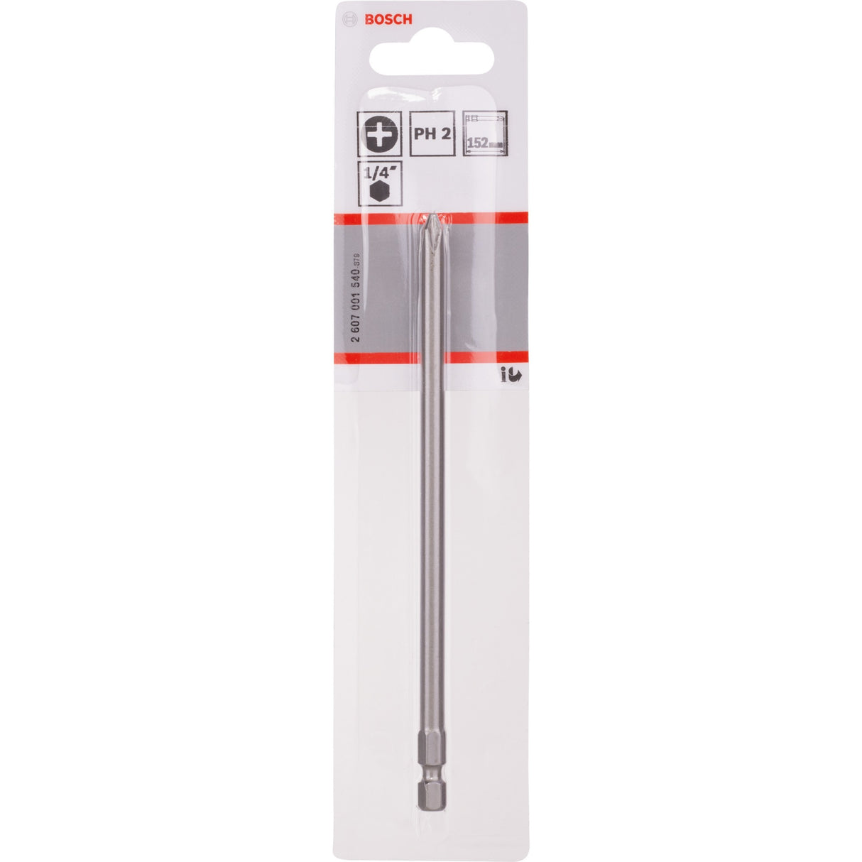 Bosch Extra Hard schroefbit, PH2, 152mm