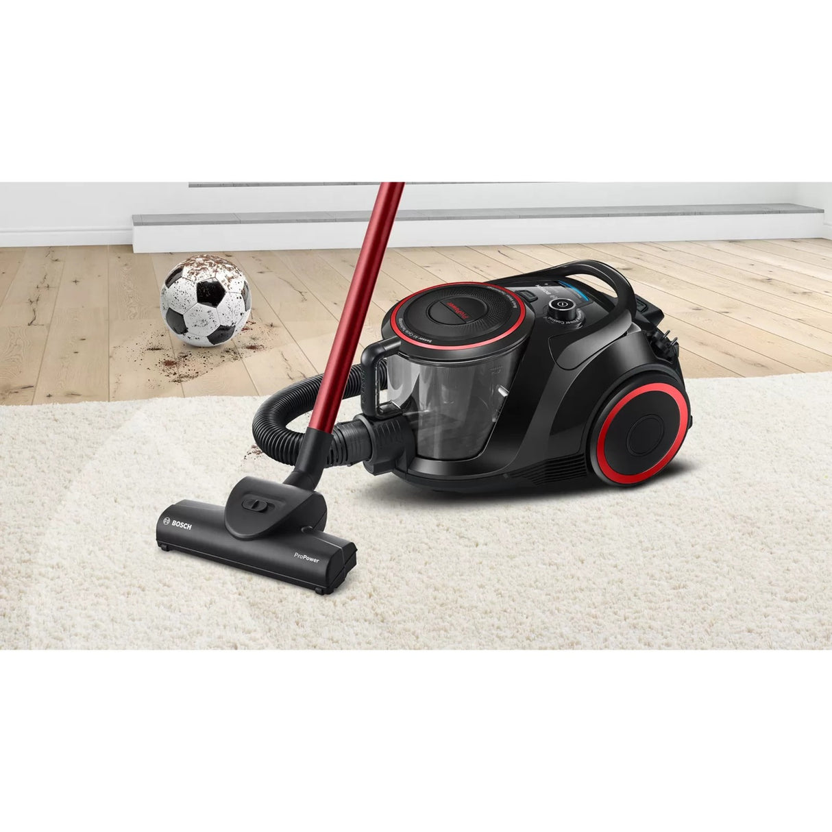 Bosch Serie 6 Stofzuiger zonder zak BGS41POW1