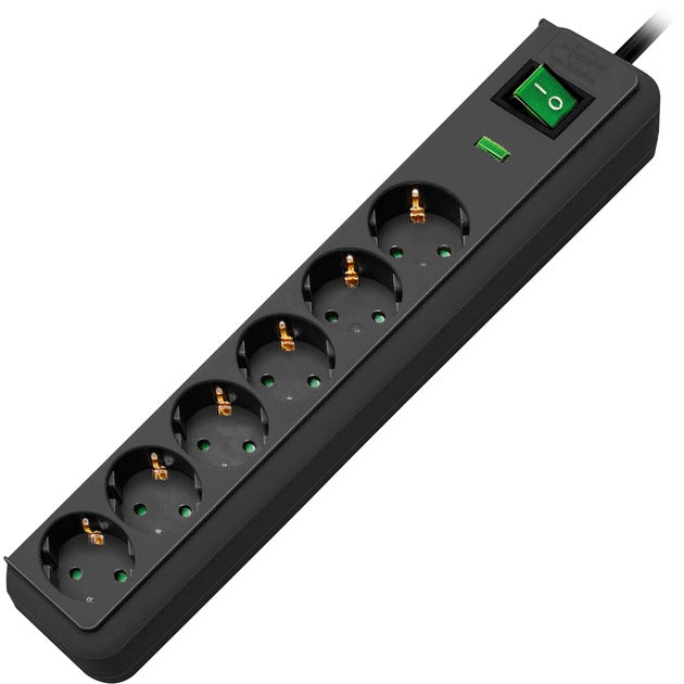 Brennenstuhl Eco-Line 13500A +surge protection 6x