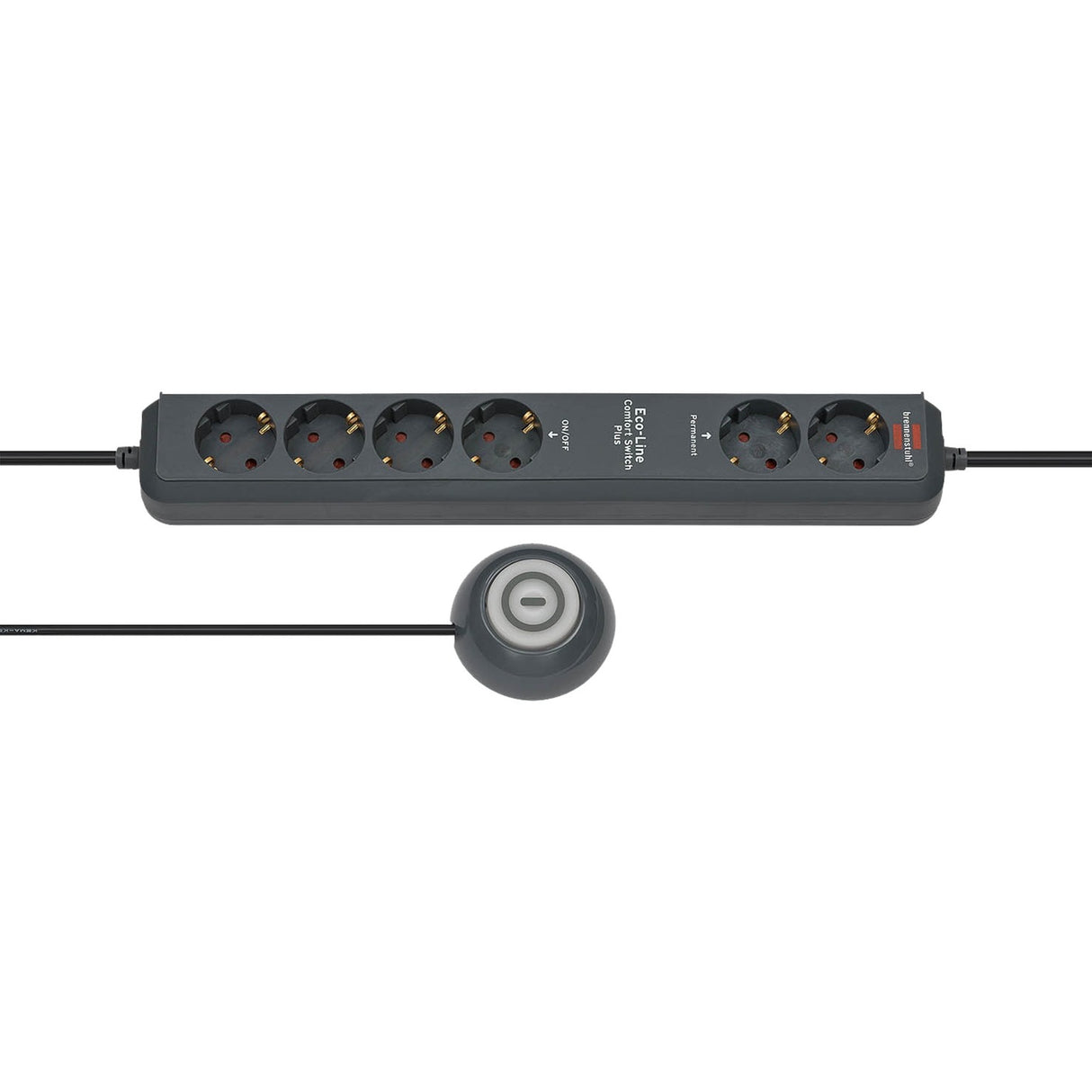 Brennenstuhl Eco-Line Comfort Switch Plus 6x