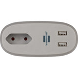 Brennenstuhl Estilo stekkerdoos voor bank met USB-oplaadfunctie