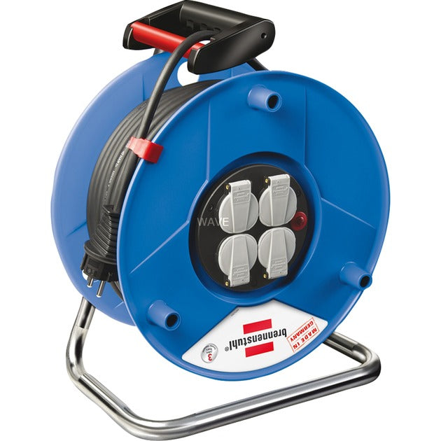 Brennenstuhl Garant kabelhaspel 25 meter, 4x geaard