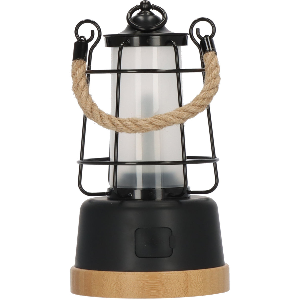 Brennenstuhl Oplaadbare campinglamp CAL 1 met henneptouw en bam