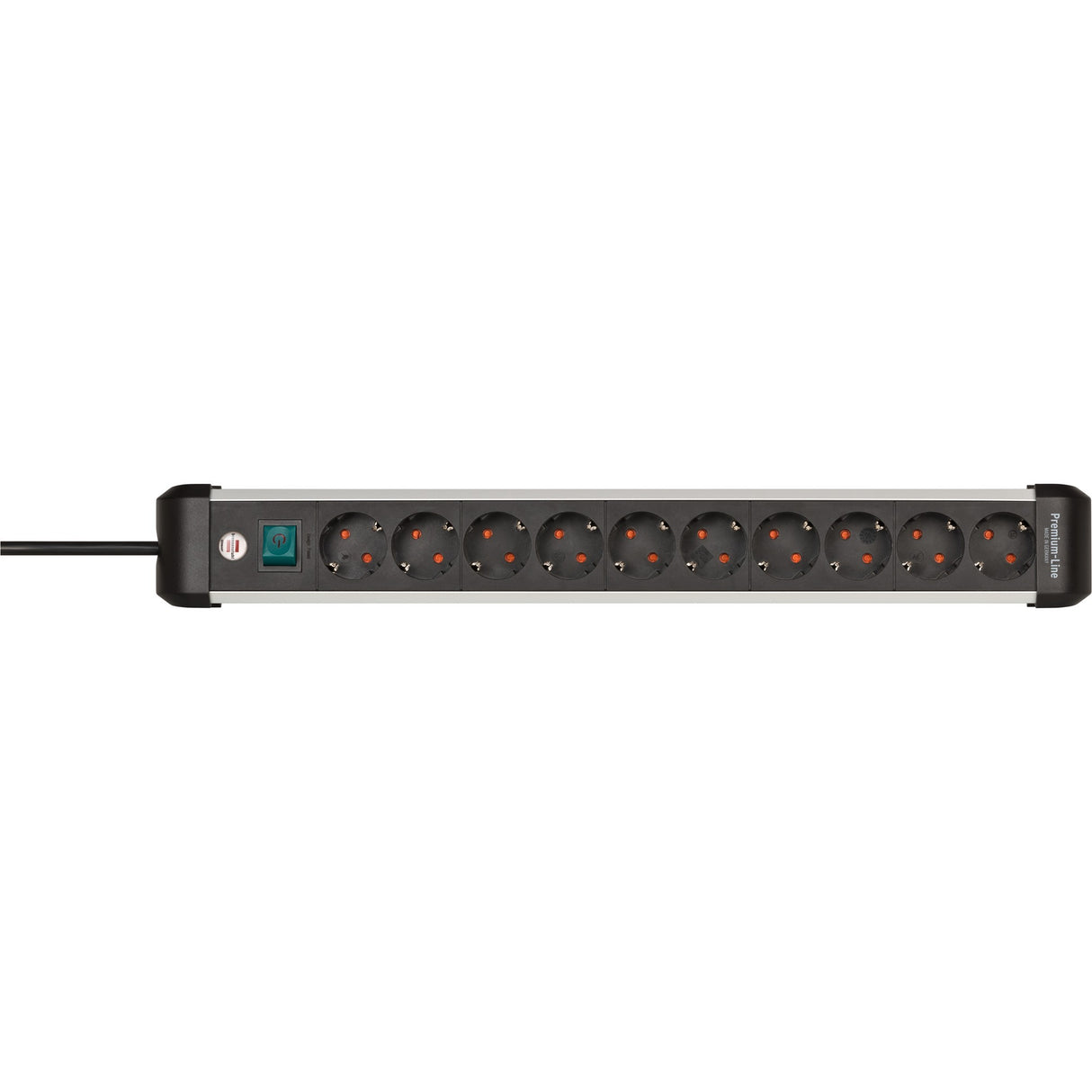 Brennenstuhl Premium-Alu-Line stekkerdoos 10-voudig