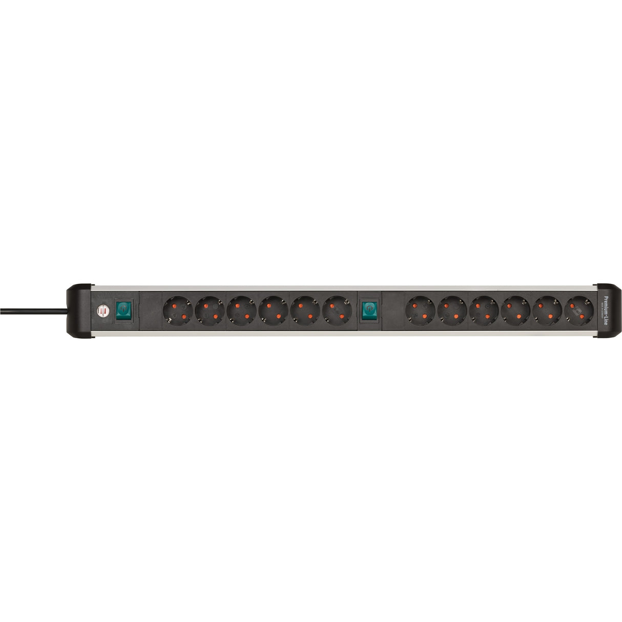 Brennenstuhl Premium-Alu-Line stekkerdoos 12-voudig