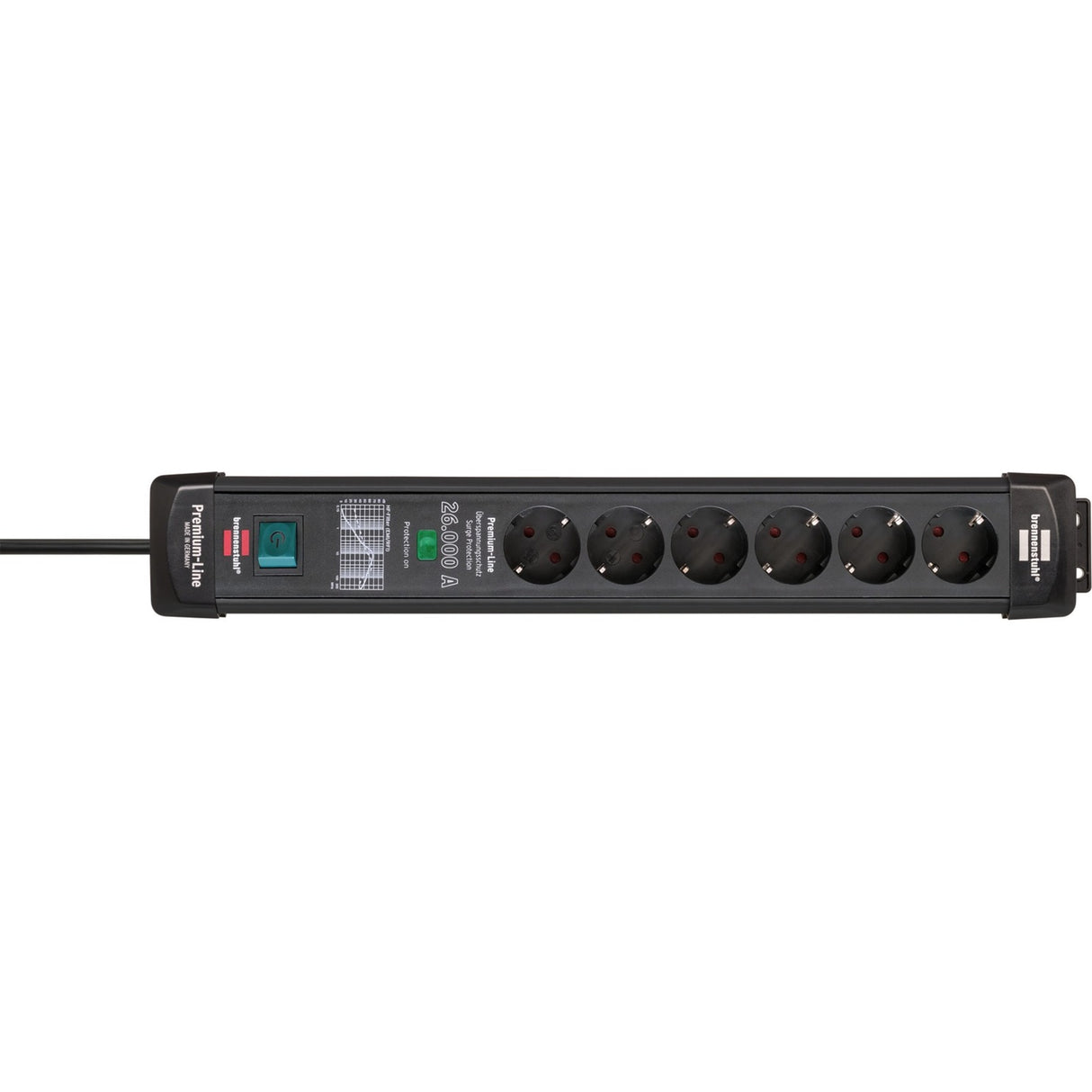 Brennenstuhl Premium-Line stekkerdoos 6-voudig