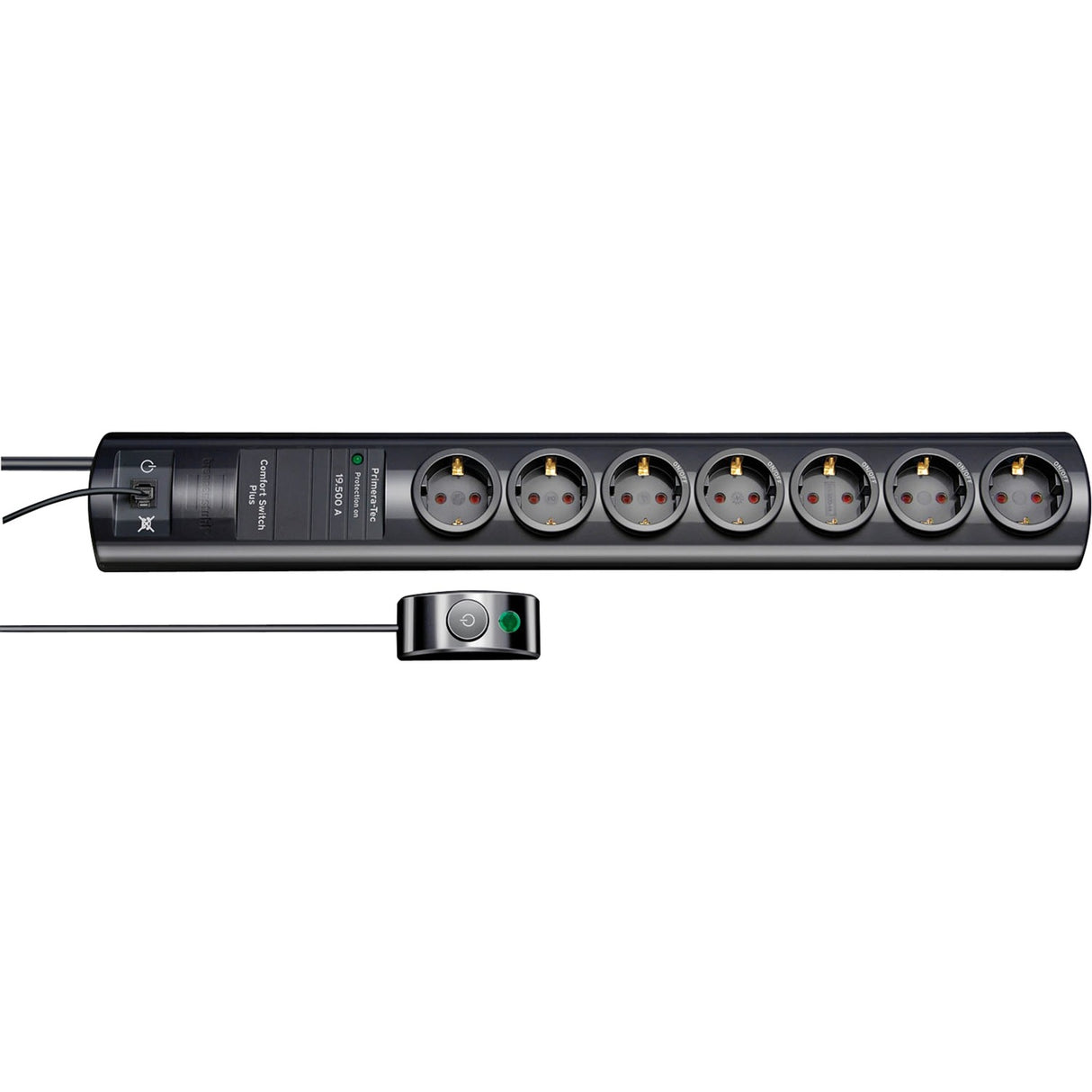Brennenstuhl Primera Comfort Switch Plus 7-voudige stekkerd