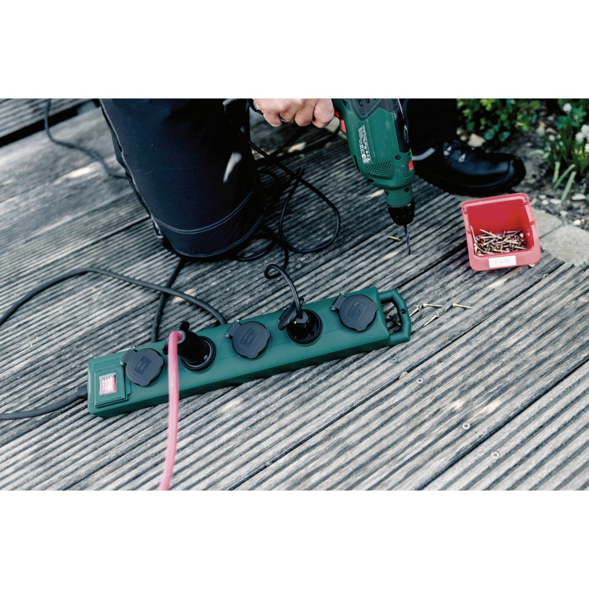 Brennenstuhl Super-Solid SL 554 Tuin-contactverdeler