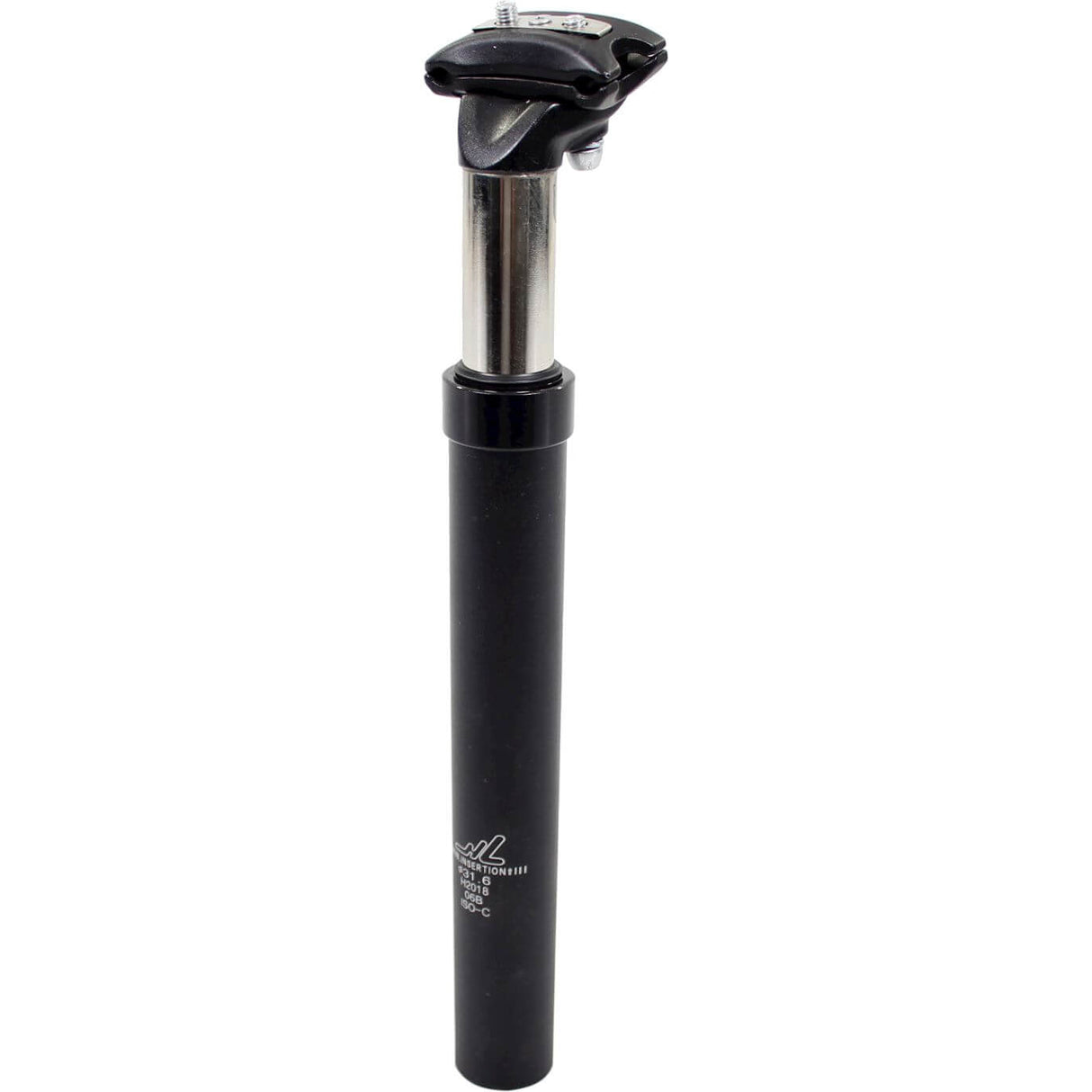Cortina zadelpen 31.6 x 300 susp alu black matt
