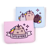 Pusheen de kat stoffen rfid-bescherming kaarthouder