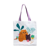 Beans co katten herbruikbare tas