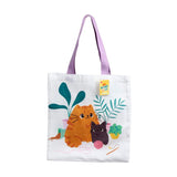 Beans co katten herbruikbare tas