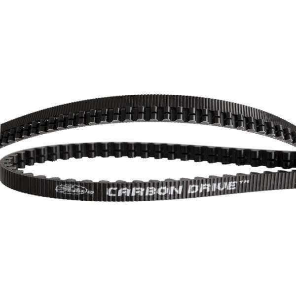 Gates cdx belt carbon drive 113 tands zwart