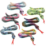 Slang dierenknuffels zanddieren 14cm