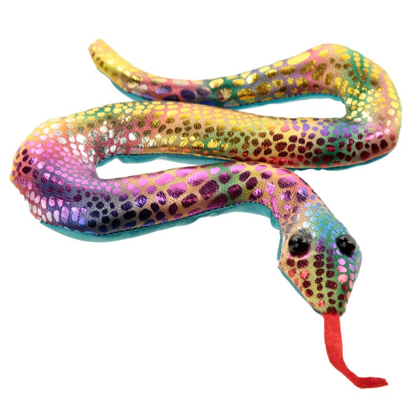 Slang dierenknuffels zanddieren 14cm
