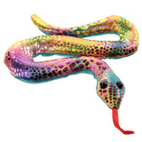 Slang dierenknuffels zanddieren 14cm