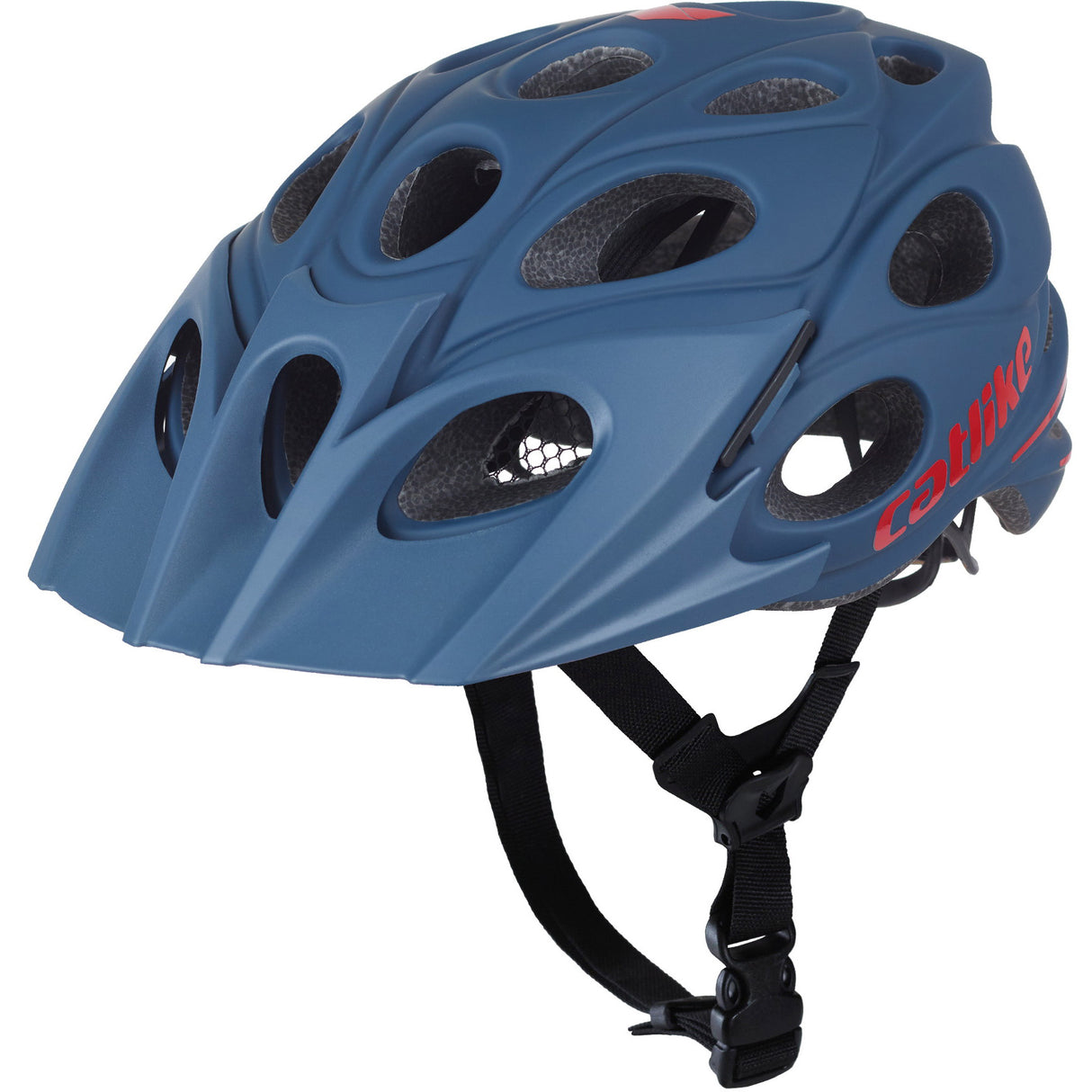 Buzaglo catlike mtb helm leaf maat l 58-60cm majolica blue