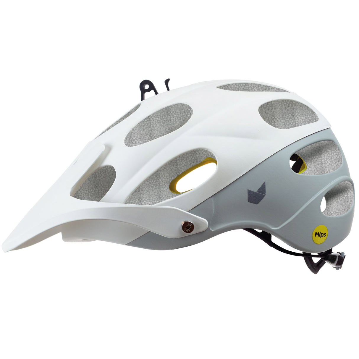 Buzaglo catlike mtb helm yelmo mips maat l 60-61cm white grey
