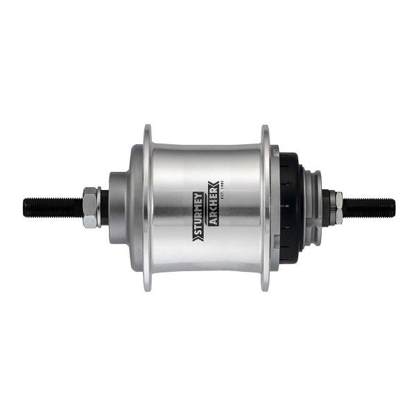 Sturmey archer achternaaf vrijloop 3v 36gts zilver