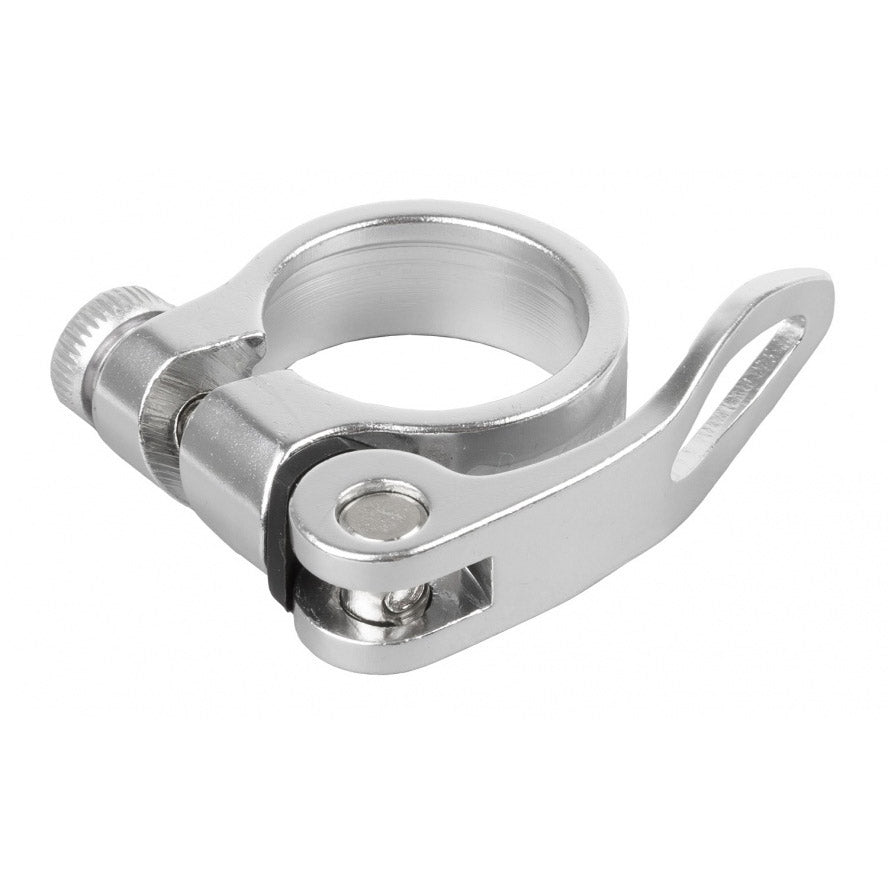 Vwp zadelpenklem snelspanner 28,6mm zilver