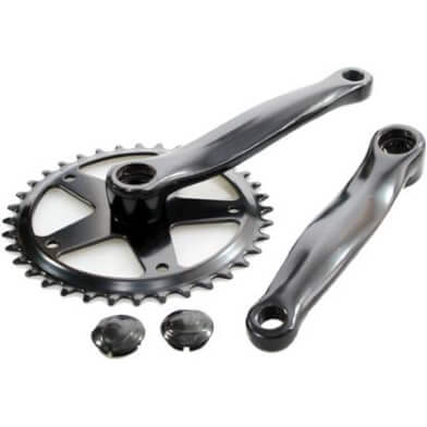 crankstel 36t 152 zwart