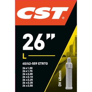 CST Binnenband 26 x 1.75-1.90-2.30 (40 62-559) 48 mm DV