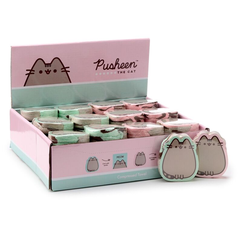 Pusheen de kat compacte reishanddoek