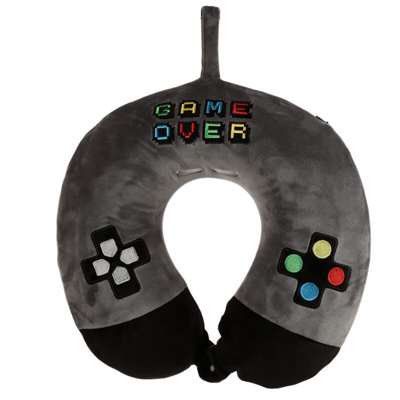 Relaxeazzz spel over pluche memory foam nekkussen