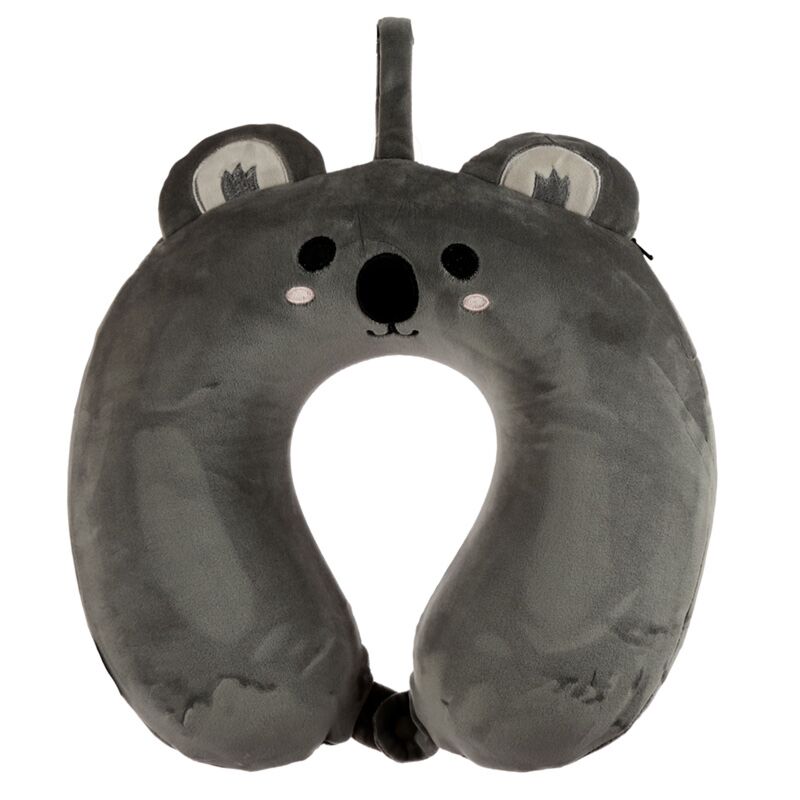 Relaxeazzz koala pluche memory foam nekkussen