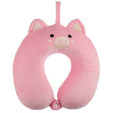 Relaxeazzz varken pluche memory foam nekkussen