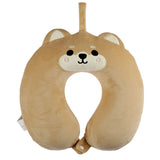 Relaxeazzz shiba inu hond pluche memory foam nekkussen